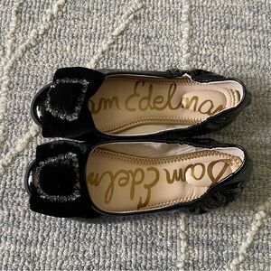 {Sam Edelman} Girls Black Flats